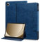 Mldjomid Custodia Tablet per Samsung Galaxy Tab A9 Plus 11 Pollici SM-X210/X215/X216B Cover Protettiva, Cover Flip in Pelle PU con Slot per Schede e Funzione Stand, Fibbia Gatto Blu Reale