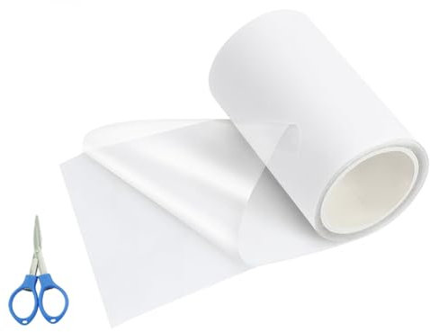 Hitopin 1 Pieza Parche para Piscina Bajo el Agua, Kit de Reparación de Piscina, Cinta Adhesiva de Reparación para Piscina,Kit de Reparación de Piscinas de Láminas,para Cama de Agua, Piscina(Blanco)