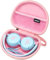 RAIACE Hartes Aufbewahrungsetui, kompatibel mit JBL Jr310 On-Ear Kinder-Kopfhörer (Nur Etui) – Mehrere Farben verfügbar - Rosa