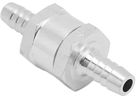 Rückschlagventil aus Aluminium, für Kraftstoff, Benzin, Öl, 12 Mm/0,47 Zoll, Rückschlagventil (8 mm)