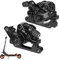 ulip Bremse Scooter Bremssattel vordere Scheibenbremse Scheibenbremse Links vorne und Links hinten für KuKirin G2 Pro/G2 Max Elektroroller 1 Paar