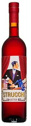 Strucchi Bitter | Complex Italian Aperitivo | Complex and Enveloping Italian Bitter Infused with Hand-Selected Botanicals & Herbs | 75cl, 27% ABV
