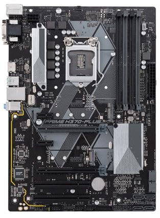 QWEOWW motherboard Fit For ASUS PRIME H370-PLUS Motherboard Intel H370 LGA 1151 4×DDR4 support i3-9100F i5-8600 I9-9900 i5-9400F cpu PCI-E 3.0 M.2 ATX