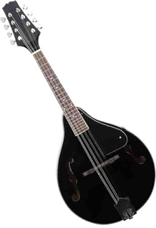 Instrumento Musical Mandolina Eléctrica De Ocho Cuerdas Bk Instrumento De Mandolina Para Adultos(Bk)