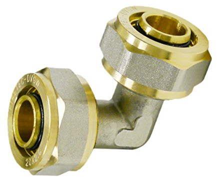 Schraub-Fitting Winkel 90 Grad i/i 32 x 3,0 mm / 32 x 3,0 mm