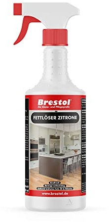 Limpiador universal con aroma a limón, 750 ml, desengrasante listo para usar, eliminador de nicotina, limpiador multiusos – limpiador de cocina desengrasante para campanas extractoras