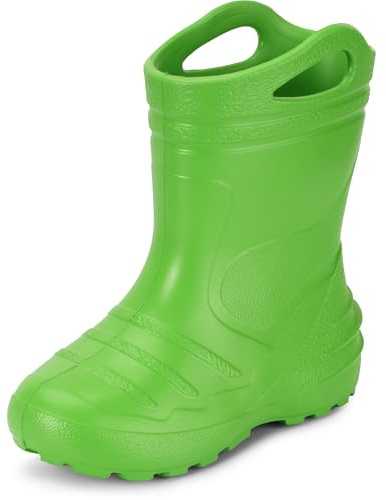 Ladeheid Gummistiefel Kinder federleichte Eva Regenstiefel für Mädchen und Jungen Thermo Gummistiefel gefüttert KL051