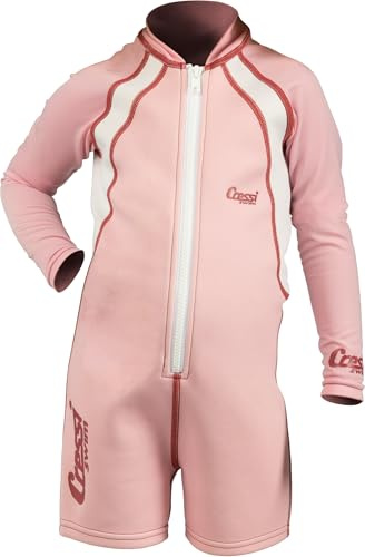 Cressi Kids Long Sleeve Swimsuit Pink Size S