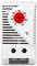 Interruttore del termostato 0-60 ℃ Interruttore del termostato meccanico digitale ed elettronico regolabile regolabile in plastica componente elettronico Nuovo (Red Button)