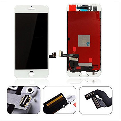 ZTR for iPhone 8 Plus 5.5 LCD Display Screen Replacement Digitizer Assembly Touchscreen with 3D Touch in White