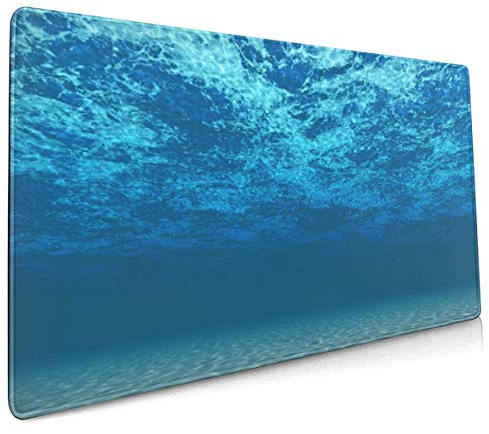 Naispanda Tapis de Souris 900x400x3mm,Tapis de Souris Gaming Hydrorésistant Mouse Pad Grand avec Base en Caoutchouc Anti-Glissant Surface Texturée pour Bureau et Maison,Style G