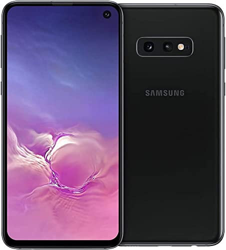 Samsung Galaxy S10e, 128GB, Prism Black - Fully Unlocked (Renewed)