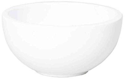 INNA-Glas Keramik Pflanzenschale, Ø22cm, 10cm, weiß | Deko Schale/Übertopf Schale