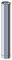 Canna Fumaria - Tubo 1 metro in acciaio inox AISI 316L mono parete per stufa camini caldaie e forni a gas pellet legna e gasolio resistente fino a 600°C. MADE IN ITALY (ø 80)