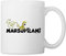 Spreadshirt Marsupilami Logo Tasse, One size, Weiß