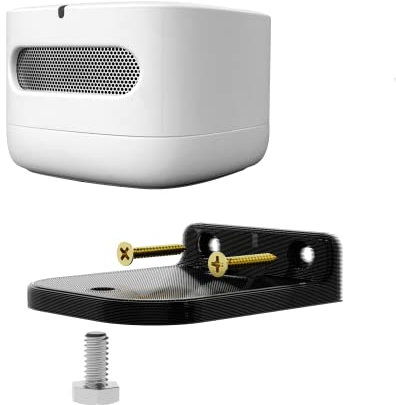 Smart Air Quality Monitor Supporto da parete per Amazon (nero)