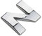 1 x Auto-Auto-Chrom-Metall-DIY-3D-Buchstaben, digitales Alphabet-Emblem, Auto-Stoßstangen-Aufkleber (N)