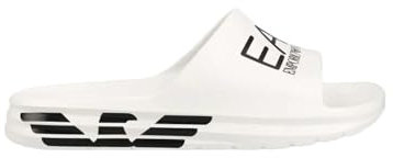 Emporio Armani Slipper Uomo EA7 White/Black US23EA16 XBP008 42