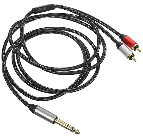 WHAMVOX Cavo Audio Professionale Cavo Di Trasferimento Per Microfono Mixer e Amplificatori Materiale Nichelato Metri Di Facile Da Trasportare e Resistente