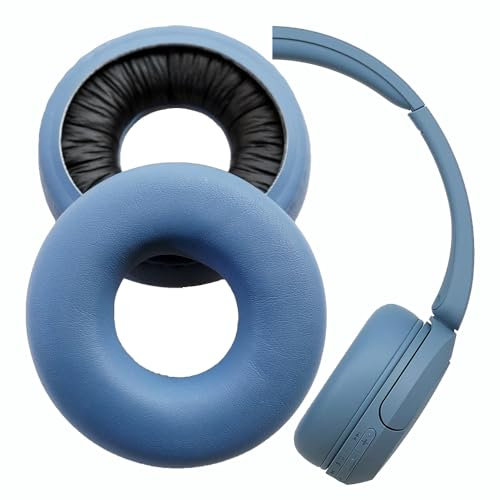 V-MOTA WHCH520 Earpads Compatible with Sony WH-Ch520.CE7 WH-CH510 Wireless Headphones,Replacement Ear Cushions Cover (1 Pair) (Blue)