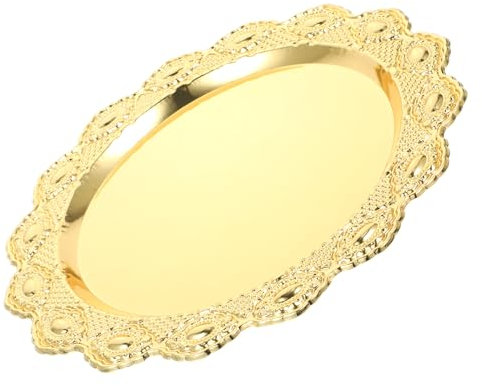 LIFKOME Soporte De Pastel De Hierro Para Presentar Postres Bandeja Decorativa Multifuncional Para Frutas Cupcakes y Aperitivos Bodas y Fiestas