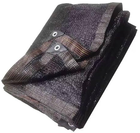 Filet d'ombrage, Filet Ombrage Exterieur de Plus de 85% de Taux d'ombrage, Filet Protection Solaire, Filet Ombrage 20 Broches Convient pour Serre/Extérieur/Cour/Balcon/Carport Etc (Noir 2x6m)