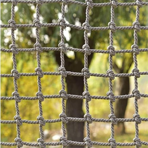 CucCe ZCX climbing rope Climbing Net For Kids Protective Safety Net For Obstacle Courses Tree Houses Playgrounds scramble net rope (Size : 4 * 7m(12.12 * 21.21ft))