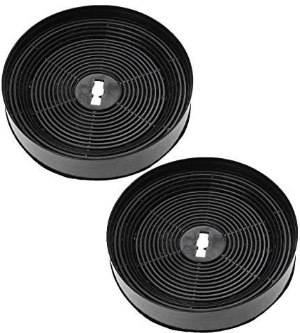 vhbw 2x Aktivkohlefilter kompatibel mit Oranier Meba 90 W, Meba 90 S, Miran 60 S, Mini, Mix, Miran 90 S Dunstabzugshaube - 17,05 cm