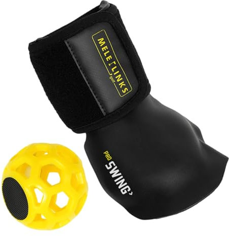 Golf Swing Trainer Ball, Golf Training Golf Swing Trainer Aid Golf Smart Ball, Smart Ball Posture Corrector With Corrective Wristband And Ball,Wrist Trainer For Golfer Beginner