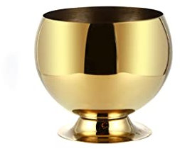 NSTVVEE Cubo de Hielo para Fiestas, Bebidas, cócteles, Bar, Enfriador, Cubo de Hielo de Acero Inoxidable, champán, Cerveza, Vino Tinto, Cubo de Hielo, Cocina de Hotel, práctico Cubo de HIE