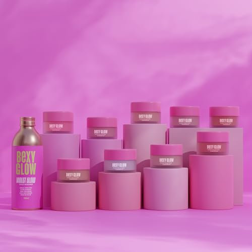 BEXY GLOW Acrylic Powder Set - Basic Cover Collection Acrylic Starter Kit | Set of 9 Colours and Monomer | Professional Nail Powder