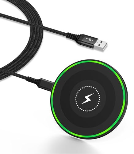 Android Phone Charger Samsung S24FE/S24/S25 Ultra Wireless Charging Pad Phone Station Fast Charging for Samsung Galaxy S24 S25 Plus S23 Ultra S23FE S22 Ultra S21 S20, iPhone 16 15 Pro Max, Pixel 9 Pro