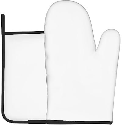 YYHWHJDE Lot de 2 maniques de cuisine et maniques blanches pour ouvrir les couvercles de casseroles dans la cuisine et transporter les plats des fours à micro-ondes