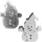 Silikonformen Gießformen, Silikonform Weihnachten, DIY Silikonformen Gießform Gipsformen zum Gießen Weihnachten Resin Silikonform Epoxidharz Formen Silikonformen für Beton Epoxidharz Formen Schneemann