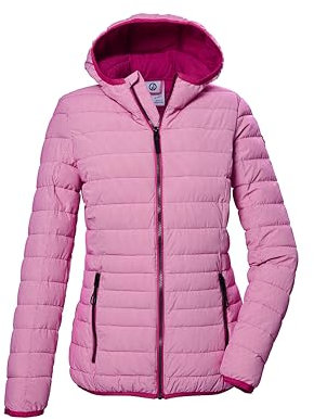 G.I.G.A. DX Donna Giacca trapuntata/giacca di transizione con cappuccio GS 65 WMN QLTD JCKT, pink, 38, 43050-000