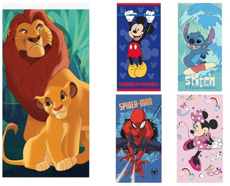 ASDITEX Strandtuch Lizenzen - 070 x 140 cm, REY-LEON-012RL