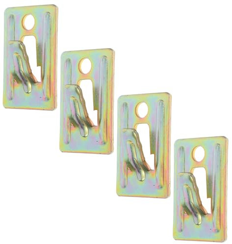 Luxshiny 4pcs Hollow Wall Water Heater Bracket Hook Water Heater Wall Mounting Kit for Swimming Pool Installation