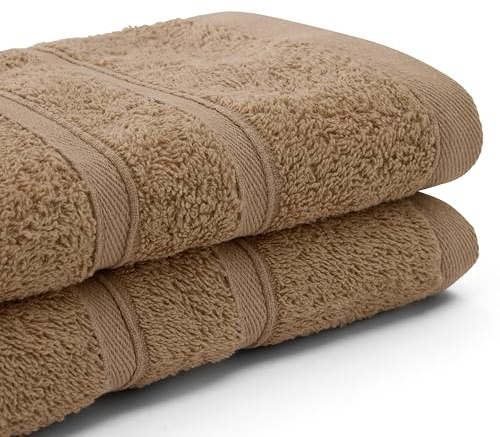 Bassetti Set 1+1 Asciugamano E Ospite, Corda, 100% Cotone, 40X60/60X100 cm, 2 Asciugamani, Morbidi Assorbenti E Lavabili In Lavatrice