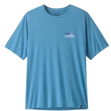 Patagonia Herren M's Cap Cool Daily Shirt - '73 Skyline T-Shirt mit Aufdruck