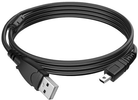 TwinkleHom Cavo USB di ricambio per fotocamera Sony Cybershot DSC-H200 H300 W370 W800 W830 W310 W330 W180 W630 W650 W670 W710 W810 S950 S980, 1 m