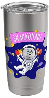 Friends. Snackonaut Vaso térmico de acero inoxidable de doble pared