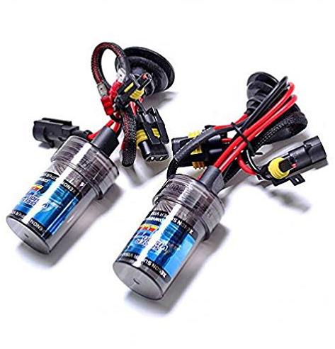 TOSSPER 2 PCS 35W Auto-HID-Xenon-Scheinwerfer-Lampen-Glühlampe für 2X H1 6000K 12V Birnen