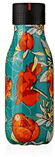LES ARTISTES Paris A-4044 Bottle'Up, Thermos 750 ml, Gourde isotherme sans BPA, Réutilisable, Garde au chaud 12h et au froid 24h, Acier Inoxydable, Design Pivoines