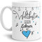 Berufe Tasse - Weltbester Geigen Lehrer - Geschenk für den weltbesten Musiklehrer, Musikunterricht, Lehrer - Keramik Weiß, 300 ml I Geige