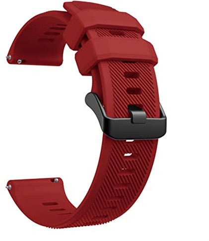 GANYUU Armbänder für Polar Vantage M/M2 Smartwatch-Band für Polar Grit X Pro Armband Silikon 18 20 22 mm Armband (Farbe: Blau Hellblau, Größe: 22 mm)