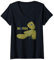Damen Korn Issues Doll T-Shirt mit V-Ausschnitt
