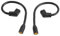 Annadue MMCX auf 2 Pin 0,78 Mm Adapterkabel, MMCX Buchse auf 2 Pin 0,78 Mm Stecker Kopfhörerbuchse Adapterkabel mit Vergoldetem Stecker für QDC, AS12, AS16, ZSX, ZSN, UE 18Pro Usw