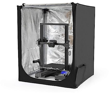 Cregrant3D Creality Update Feuerfestes und staubdichtes 3D-Drucker-Gehäuse mit konstanter Temperatur, Schutzabdeckung für Ender5/5 Pro/5 Plus, CR-10/10S/10S PRO/10Mini, CR-X/CR-20/20PRO