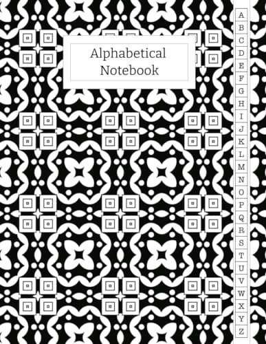 Alphabetical Notebook: A to Z Notebook Organizer Tabs