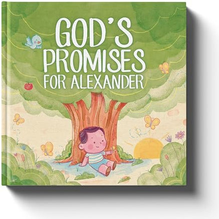 God's Promises - Tauf- & Taufgeschenk - Personalisiertes Kinderbuch